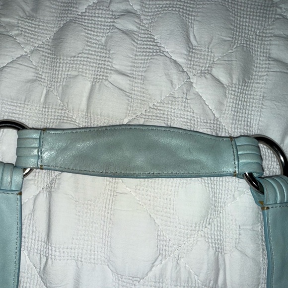 Coach Light Blue Hobo - Picture 11 of 16